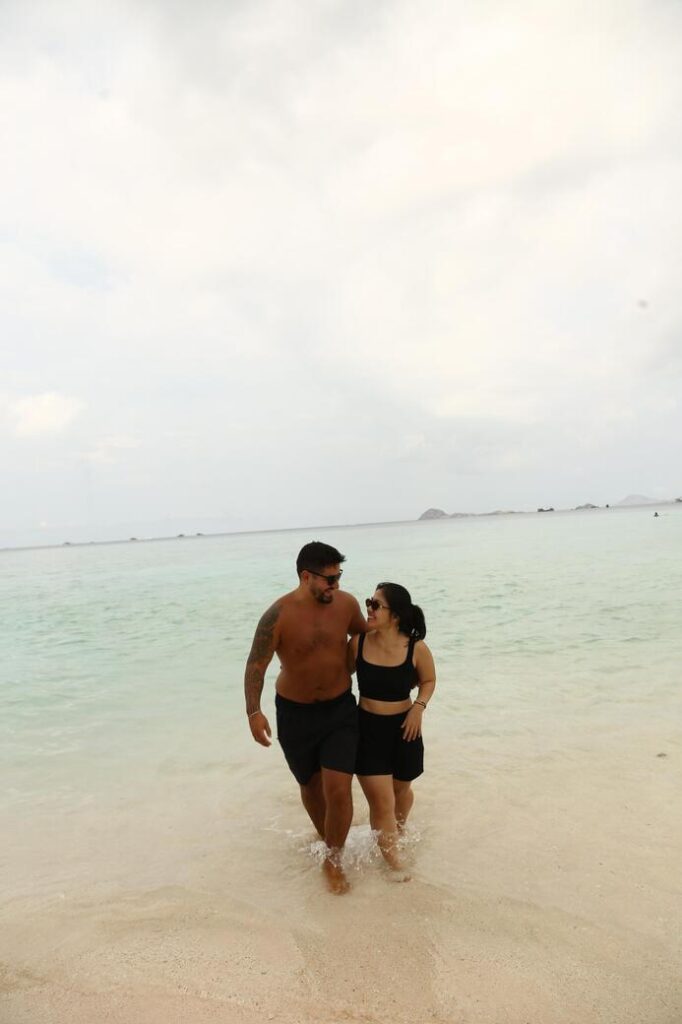 Couple Taking a Shared Cruise in Komodo