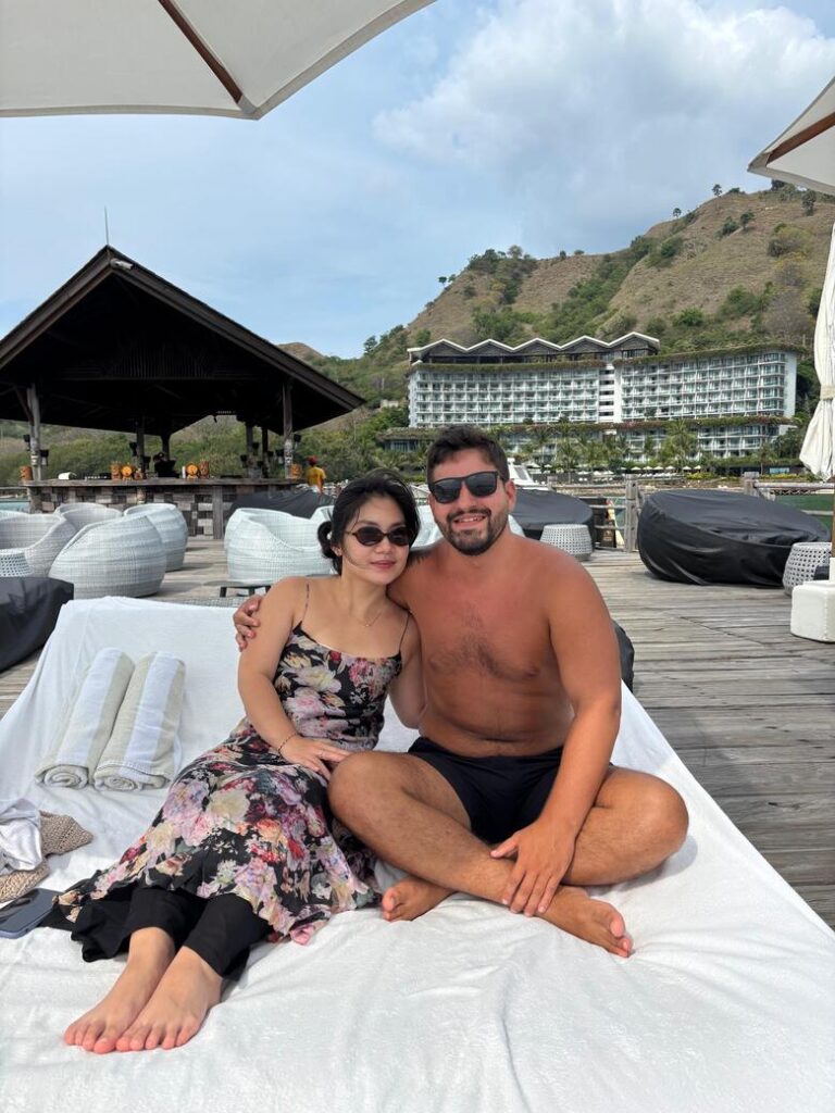 Couple Taking a Shared Cruise in Komodo
