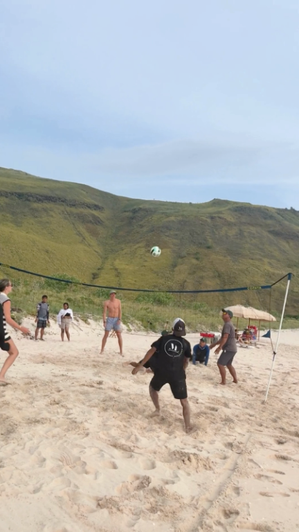 Beach Volleyball in Gili Banta | Hello Flores