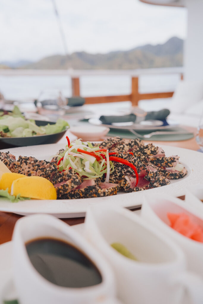 Buffet Dining Experience Aboard Kayra | Hello Flores